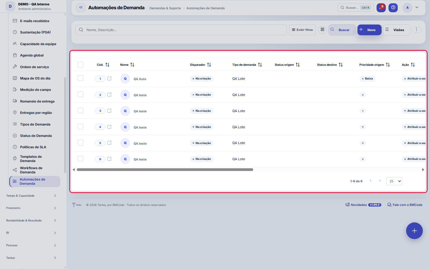Automatizaciones de tickets